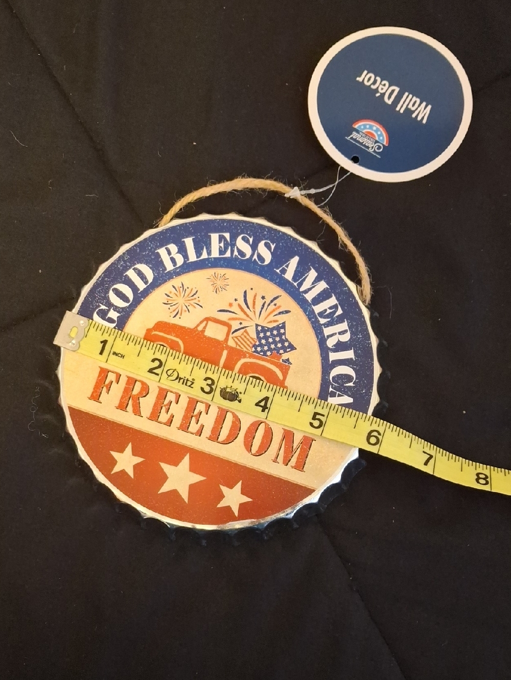 Patriotic Wall Décor Signs - 'Freedom' & 'I am proud to be an American' - Picture 4 of 5
